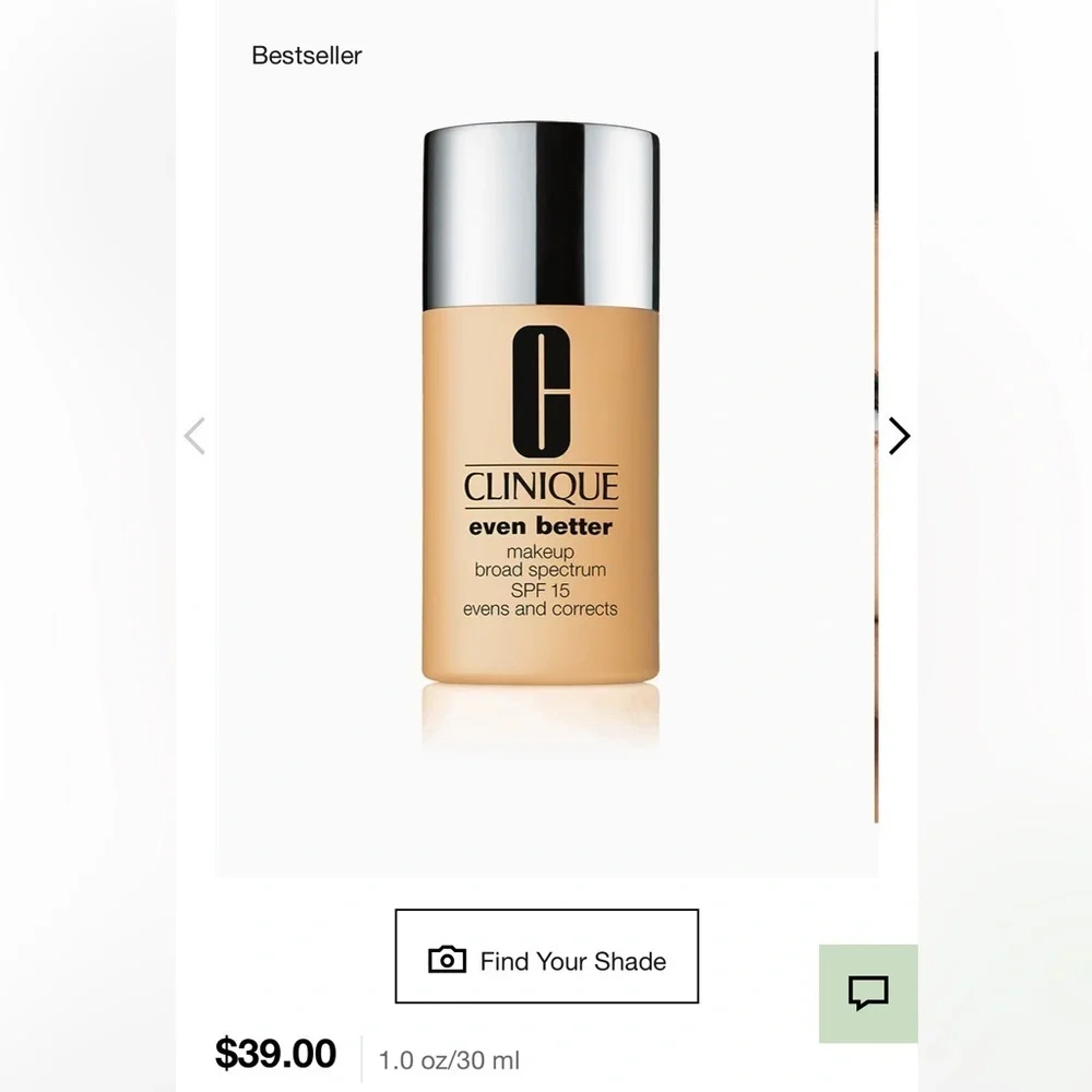 🆕 CLINIQUE Even Better Makeup Broad Spectrum SPF 15 - CN 58 HONEY - SEALED